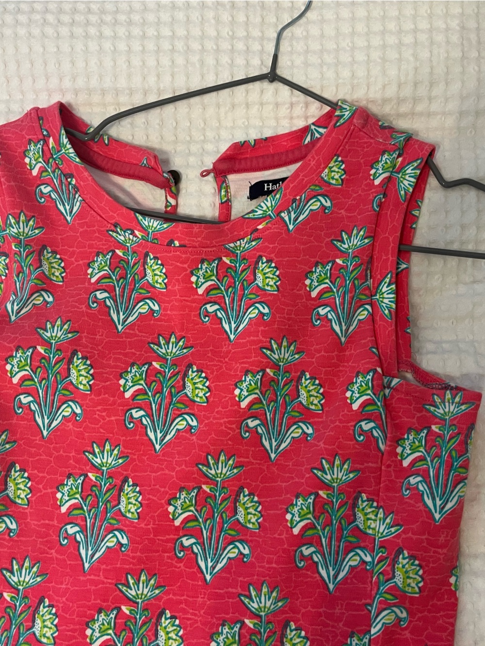 Hatley Pink Floral Print Sleeveless Dress